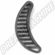 Grille d'Aération Arrière Extérieur Droite en Plastique Noir, Forme de Croissant, pour VW Coccinelle 1300, 1302, 1303 et 1200 Deluxe (Années 1970+)