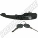 Poignée de porte noire à gâchette pour Volkswagen Coccinelle 68-> - 113837205H