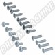 Kit de Montage Visserie pour 2 Vitres Pop Out Volkswagen Coccinelle, Lot de 18