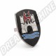 Emblème Wolfsburg Noir pour Volkswagen Coccinelle 08/1959 ->07/1962