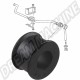 Silentbloc Extérieur de Barre Stabilisatrice 19 mm pour Transporter T25 / T3