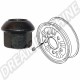 Écrou de Roue à Appui Bombé 14x1.5, 20mm, pour Volkswagen Coccinelle, Karmann et Modèles Porsche