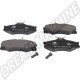 Plaquettes de Frein Avant ATE 251698151F pour VW Transporter T25, 1987-1992