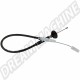 Câble d'embrayage 191721335M sans rattrapage automatique pour VW Golf/Jetta LHD, 1.6-1.8, 08/83-07/89