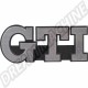 Emblème "GTI" pour Calandre Version US - Compatible avec Golf I / Rabbit 1980-84