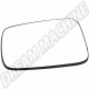 Glace Convexe de Rétroviseur Droit Manuel pour VW Transporter T4 1990-2003