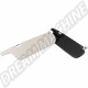 Set de pare-soleil pour VW Transporter T3 05/79-07/92, Noir/Crème, Côté Conducteur & Passager