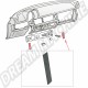 Cache Plastique pour Tableau de Bord (Paire) - Volkswagen Coccinelle 1303