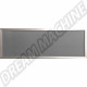 Moustiquaire pour Fenêtre à Jalousie Westfalia en Aluminium avec Cadre et 2 Clips (Reproduction) (1968-1992)