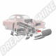 Boîte de ventilation avant extérieure droite pour VW Karmann-Ghia (1960-1974)