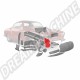 Panneau de réparation aile avant intérieure droite pour VW Karmann-Ghia (1960-1974)