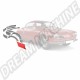 Panneau de Réparation pour Section Extérieure Avant du Quart Arrière Droit – Karmann Ghia 55-74