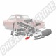 Tôle de Réparation pour Coin d'Aile Avant Droit Karmann Ghia 60-69