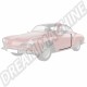 Joint de Porte Arrière pour Karmann Ghia Gauche (08.55-07.74) - Qualité Supérieure