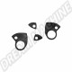 Kit de 4 Joints de Poignées de Porte Extérieure pour Volkswagen Karmann Ghia 08/55-07/67