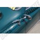 Rétroviseur "Aero" chromé, montage à gauche et à droite, VW Karmann Ghia 08/55-07/65 & Porsche 356 A 01/55-12/59