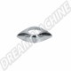 Cache Chromé 141857537 pour Support de Rétroviseur Extérieur Karmann Ghia 08/1965 et Après