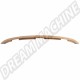 Bois de capote au-dessus du pare-brise pour Karmann Ghia Cabriolet 1957-1974 - Fabrication en bois massif
