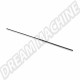 Lèche-vitre avec Baguette Chromée pour Karmann Ghia Coupé 08/71+ Côté Passager
