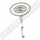 Plaque ovale EMPI avec support inox 