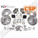Kit de Freins à Disques Avant CSP 5x205 pour Volkswagen Coccinelle/Karmann Ghia jusqu'à '65, Plusieurs Options