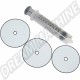 Outil de Mesure de Volume de Culasse pour Taux de Compression, Diamètres 85.5, 90.5, 92 et 94 mm 