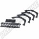 Kit de supports de couverture latérale HD pour boîte de vitesses Type 1 Swing Axle VW