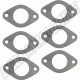Ensemble de joints pour base de carburateur, 40 mm, 6 pièces pour Porsche 911 (1964-1983)