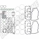 Kit Joint de Culasse 96410090200 REINZ pour Porsche 964, 3.6L, 1988-1994