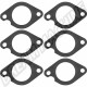 Ensemble d'isolateurs pour collecteur d'admission MFI, 38 mm, 6 pièces pour Porsche 911 (1969-1977)