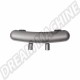 Silencieux Arrière Sport pour Porsche 914/4 1.7-1.8 1969-1976, Tubes Centre Sortie 2x76mm