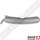 Échappement arrière en acier inoxydable, peint en gris, avec homologation TÜV/EEC pour Porsche 911 Carrera (3.2) 08/83-07/89