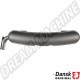 Échappement arrière en acier inoxydable pour Porsche 911 S (injection mécanique) 2.4 08/71-07/73, Porsche 911 T/E/S (non injection mécanique) 2.0-2.4 01/63-07/73