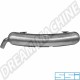 Échappement arrière en acier inoxydable pour Porsche 911 2.7 08/73-07/75, Porsche 911 3.0 (conversion - sans TÜV) 08/75-07/83