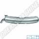 Échappement arrière avec sortie de 60 mm en acier inoxydable pour Porsche 911 Carrera 3.2 08/83-07/89