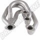 Échangeur thermique d'échappement de course sans fonction de chauffage, Ø45 mm extérieur, acier inoxydable, côté conducteur - Porsche 911 (01/63-01/79)
