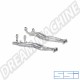 Système de chauffage en Inox SSI pour Porsche 914-4 2.0 (1973-1976), Gauche/Droite - Paire