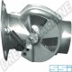 Boîte de contrôle de chaleur en acier inoxydable 1623200680, côté passager, pour Porsche 911 (1963-1986), Porsche 912 (1965-1969)