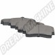 Plaquettes de Frein Porsche 996/997/986/987/Cayman, 1996-2013, Arrière, 15,5 mm