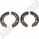 Mâchoires de Frein à Main Porsche 924/928/944/964/993/996/997/986/987/GT3, 180x25 mm