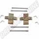 Kit montage plaquettes de frein avant pour Porsche 911 (côté conducteur) et Porsche 911 (côté passager) - 91135195103