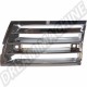Grille de Pare-Chocs Avant Gauche en Plastique Chromé pour Porsche 911/912, 1968-1973