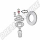 Rondelle de Suspension Avant 15x28x2.5 mm pour Golf, Caddy, Jetta, Scirocco, Coccinelle