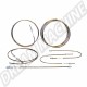 Jeu de Tuyaux de Circuit de Frein Rigide en Cuivre/Nickel pour VW Golf 1, Scirocco, Jetta