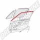 Joint supérieur de porte gauche pour VW Golf I Berline 4 portes (1975-1983)