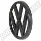 Sigle de calandre 95 mm Noir pour Golf Mk1, Caddy Mk1, Jetta