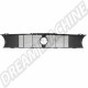 Calandre centrale 2 phares en plastique Noir pour Golf Mk1 Cabriolet 79-8/87