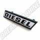 Sigle avant DIESEL sur calandre pour Golf Mk1 et Caddy Mk1
