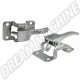 Kit Poignée de Porte Intérieure Chromée pour Volkswagen Coccinelle, Karmann Ghia, Type 3, Golf Mk1, Jetta
