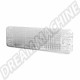 Cabochon blanc Clignotant pare-choc Golf 1 et 2 (1974-1992)